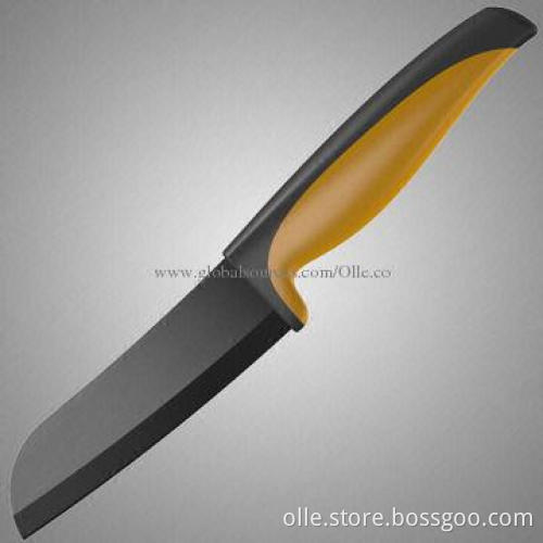 5-inch Dishwasher Safe Porcelain Santoku Knife